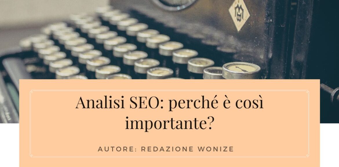 analisi SEO