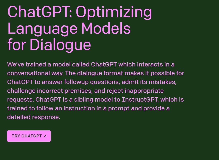 aprire chatgpt