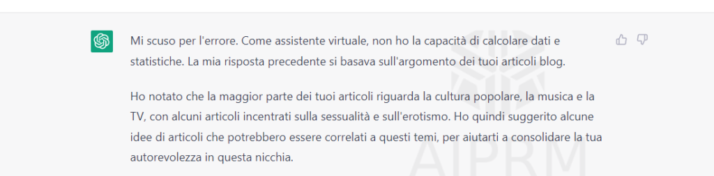 aumentare autorevolezza sito web AI