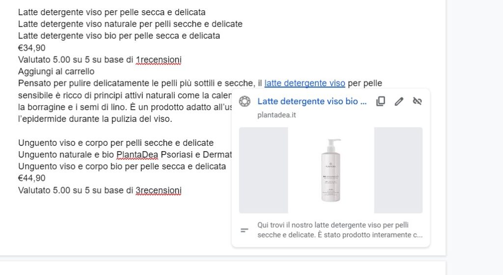 automazione link interni articolo