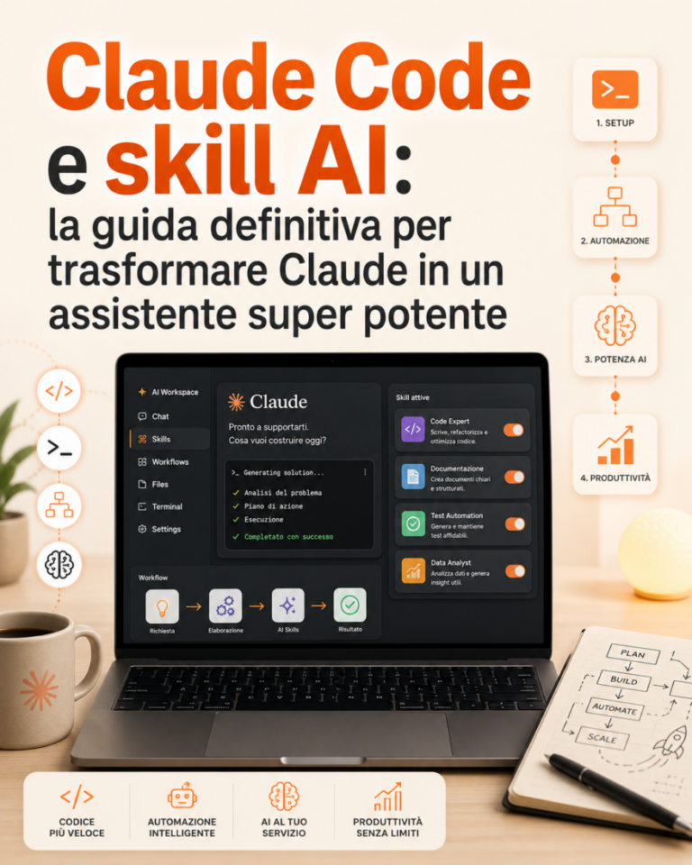 Claude Code e skill AI: la guida definitiva per trasformare Claude in un assistente super potente