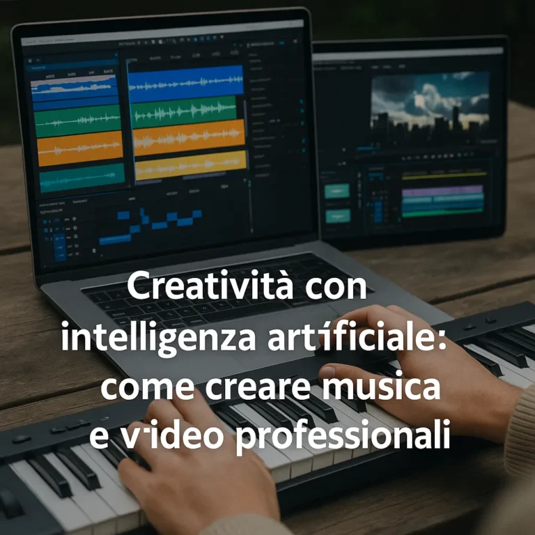 Creatività con intelligenza artificiale: come creare musica e video professionali