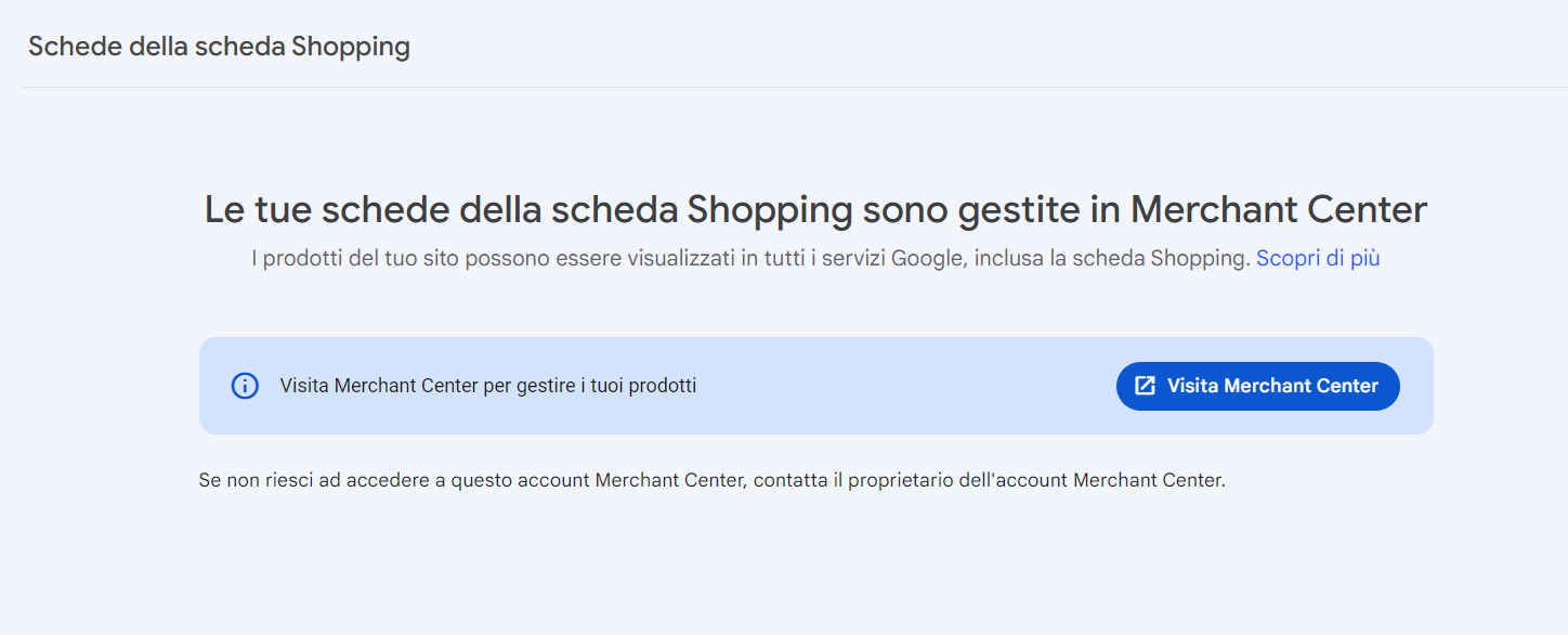 google informazioni resi e spedizioni risultati ricerca