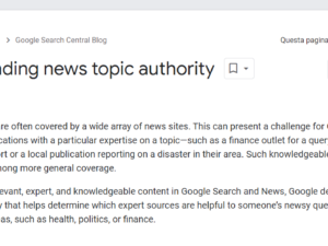 google-topic-authority