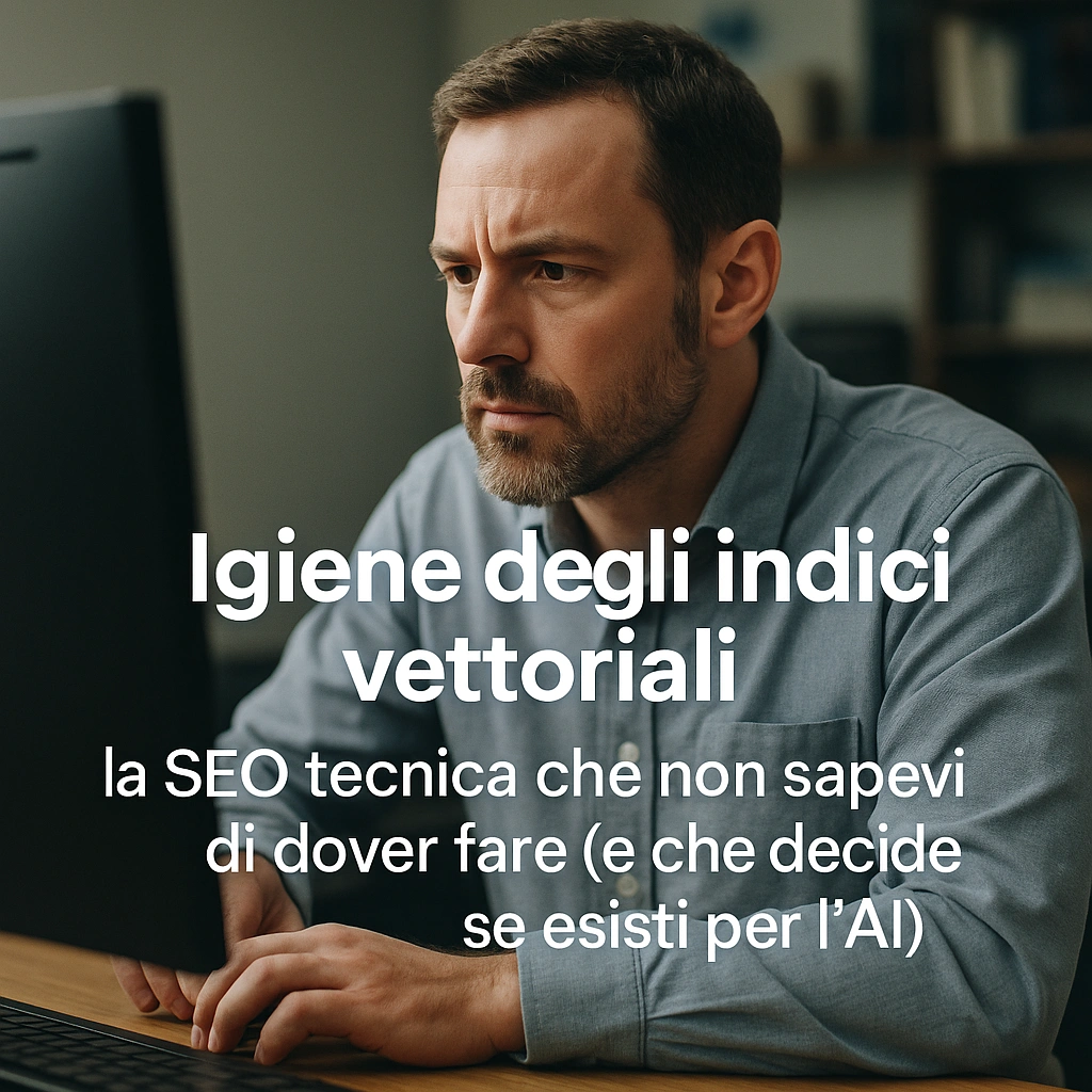 Igiene degli indici vettoriali