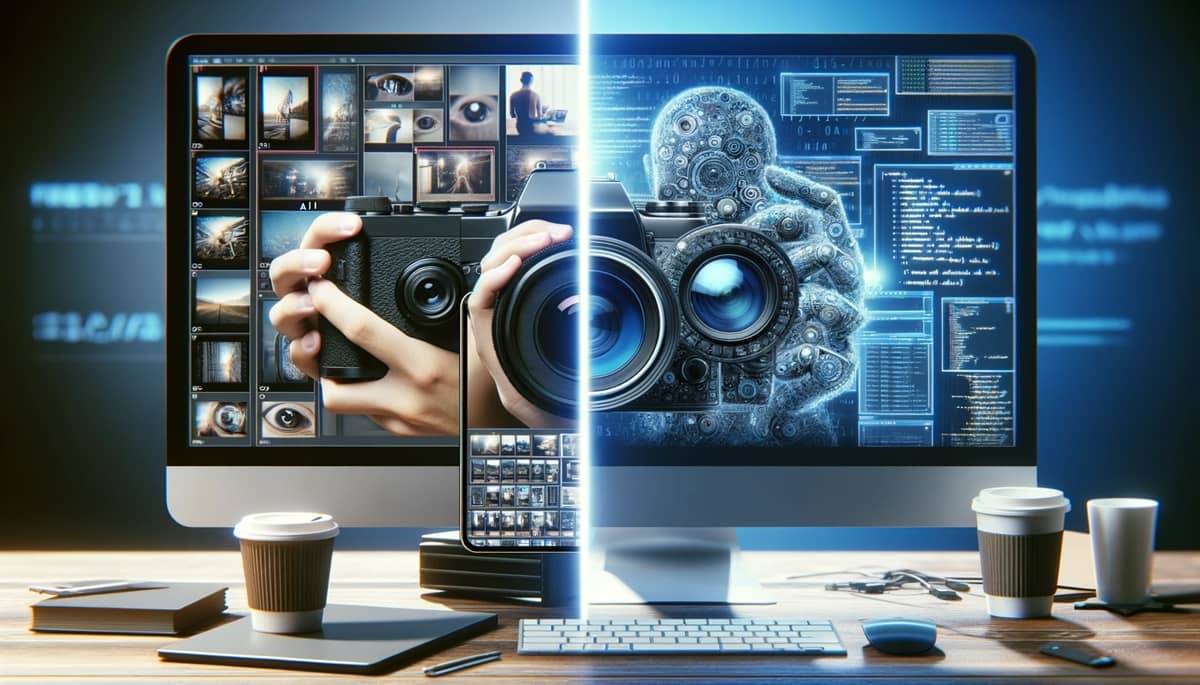 immagini create con l'intelligenza artificiale vs opinione Google