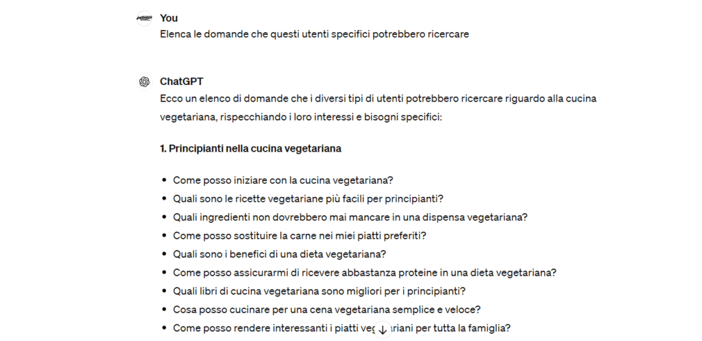 keyword research ChatGPT