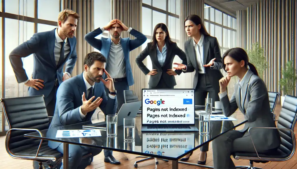 Imprenditori arrabbiati perché le pagine indicizzate non si vedono sui risultati di ricerca Google