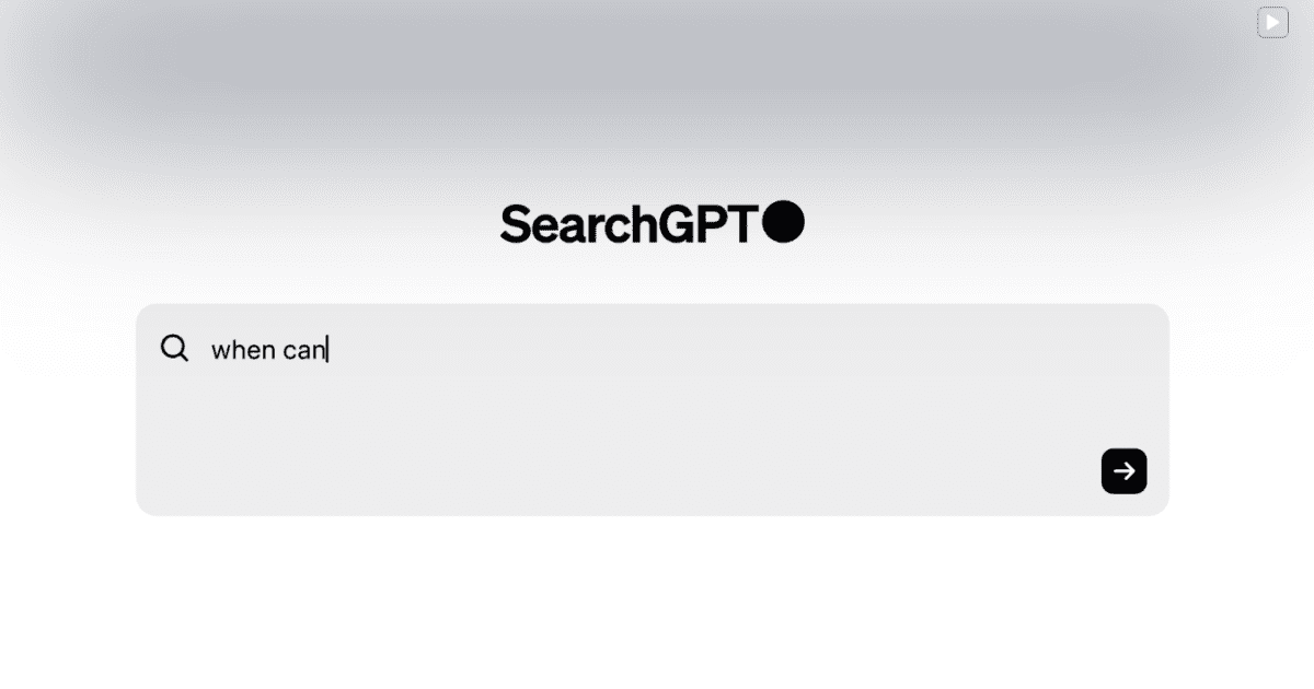 SearchGPT foto
