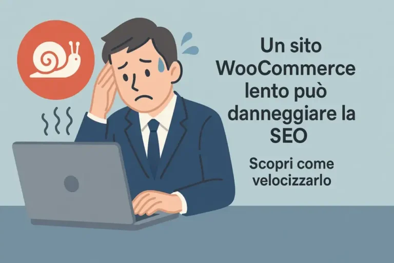 Un sito WooCommerce lento può danneggiare la SEO. Scopri come velocizzarlo