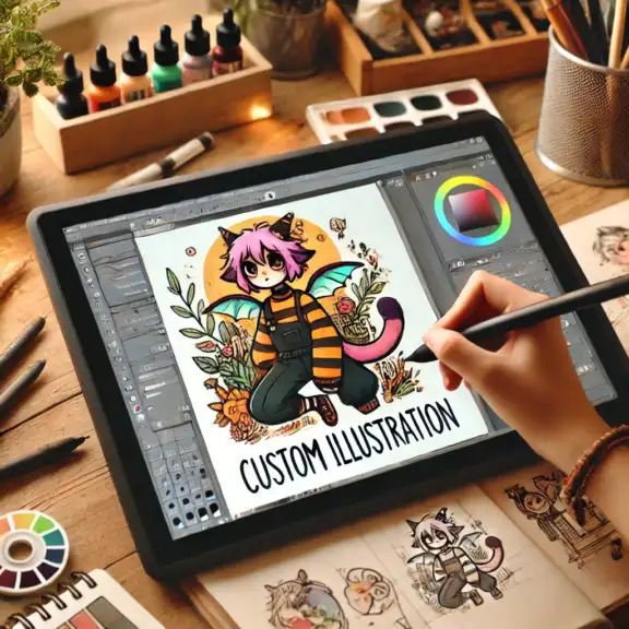 Tipi di contenuto digitale Illustrazione