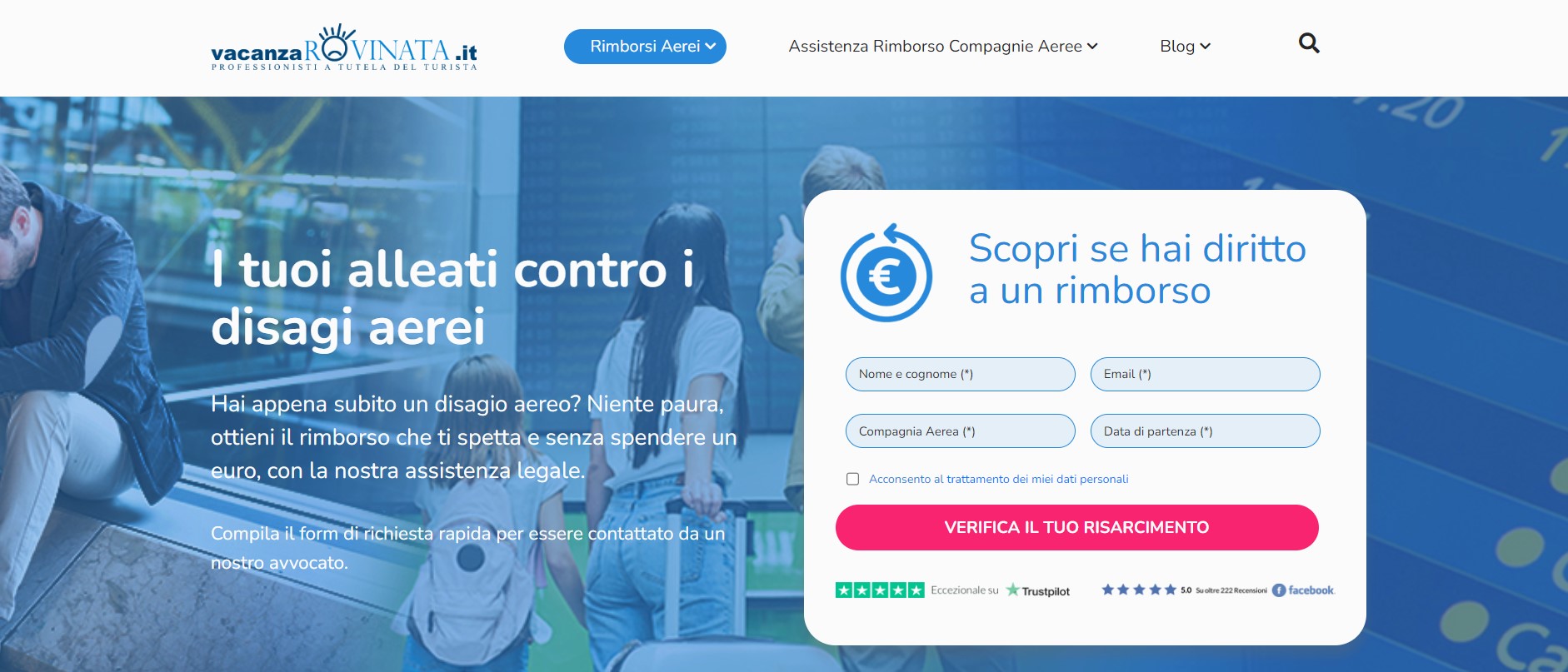 Vacanza Rovinata progetto SEO 1